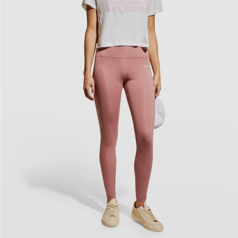 Spiritual Gangster Dusty Pink Leggings Sz SMALL Like New
